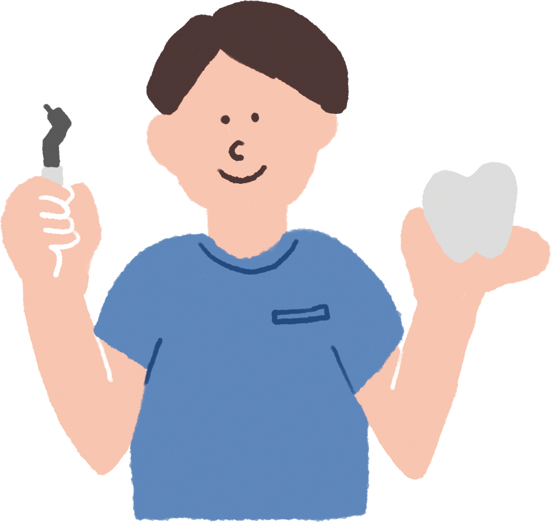 口腔の健康を通じて、皆さまの全身の健康と笑顔をサポート